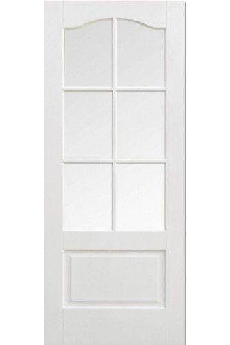 Kent 6L White Glazed Door - 813 x 2032 x 35mm